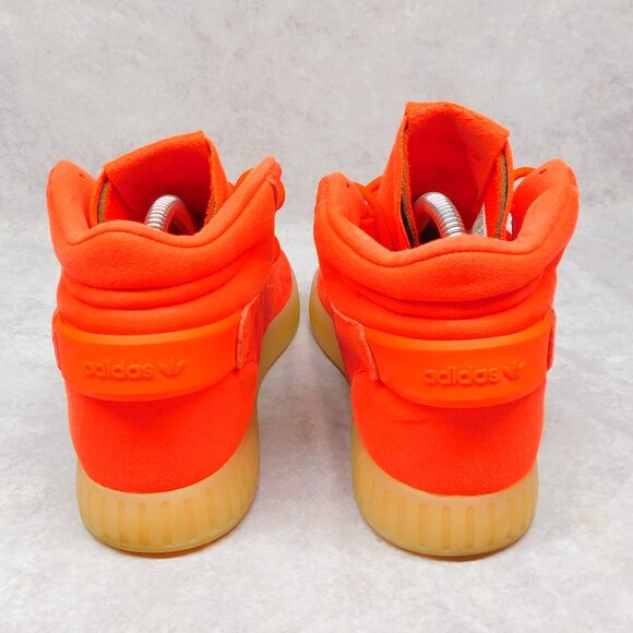 Adidas Mens Tubular Invader S80477 Red Basketball Shoes Sneakers Size 6 - Picture 5 of 8